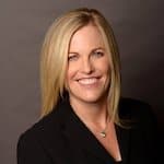 Andee Hill, GDD Accounts Director at ICANN and speaking at NamesCon